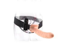 Fetish Fantasy Series 8" Vibrating Hollow Strap-On