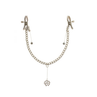 Zaciski na sutki Fetish Fantasy Series Crystal Nipple Clams