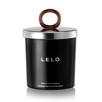 Lelo Flickering Touch Massage Candle Vanilla & Creme de Cacao 150g