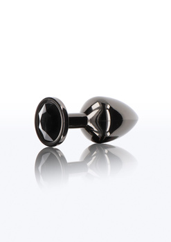 Taboom Butt Plug With Diamond Jewel Silver M