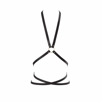 Bijoux Indiscrets - MAZE Chest Thin Harness Black