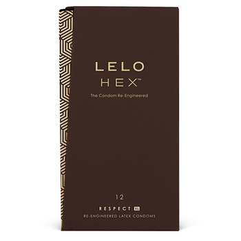 LELO HEX Respect XL latex condoms 12 pieces