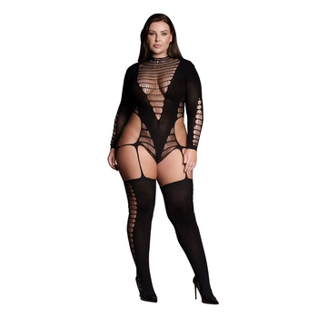 Bodystocking Kalyke Xxiii With Turtleneck Black Osx Le Désir