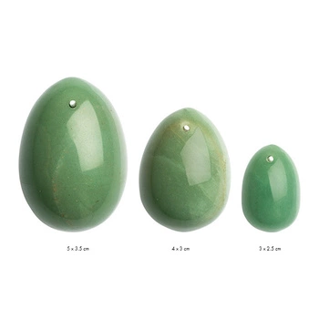 Yoni Egg Set Jade (L-M-S) La Gemmes