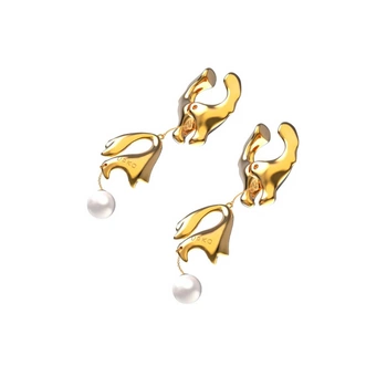 Upko luxury 'Moist Eyes' Pearl Nipple Clamps