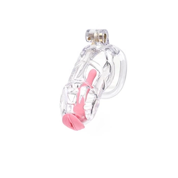 Guardian Chastity Cage Clear Size 3 CELLMATE