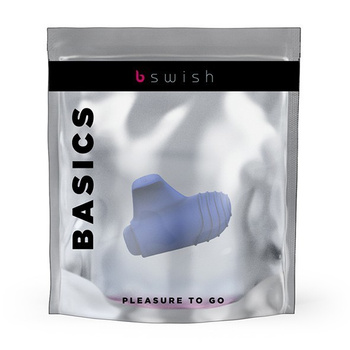 B Swish bteased Basic Denim wibrator na palec niebieski