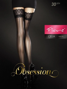 CELIA 30 den black size 3