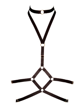 Black Harness Amsterdam Black Triffli