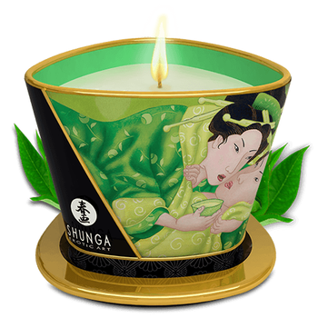 Shunga Green Tea Massage Candle 170 ml