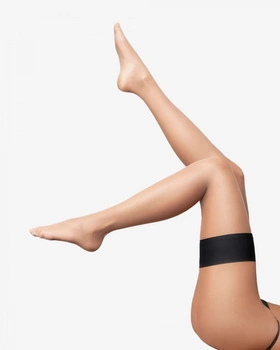 Candice nude self-supporting stockings L/XL