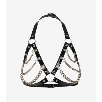 Harness-bra with chains Black HellRider