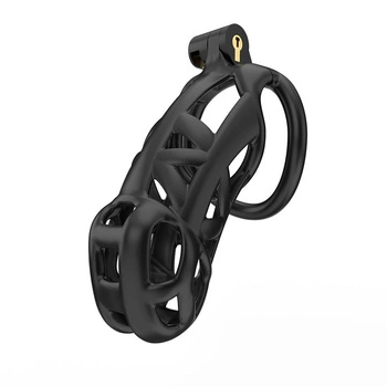 Guardian Chastity Cage Black Size 4 CELLMATE
