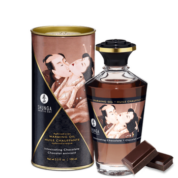 Shunga Aphrodisiac Warming Oil Intoxicating Chocolate 100ml