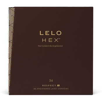 LELO HEX Respect XL condoms latex 36 pieces