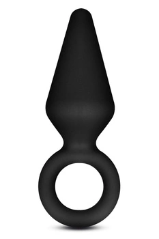 Blush Anal Adventures Platinum Loop Plug - Small Blush Anal Plug