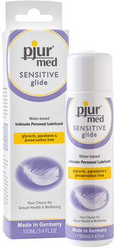 pjur med SENSITIVE Glide Waterbased 100 ml