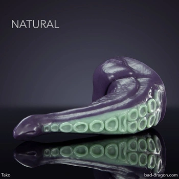 Dildo Tako the Tentacle Natural Medium Bad Dragon