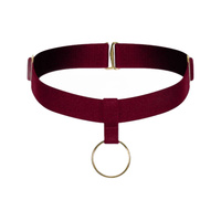 Promees Carmela Burgundy chocker