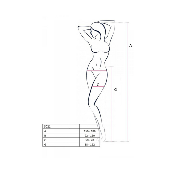 Кабaretки Stockings S021 Red Passion