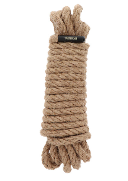 Конопляний канат для зв'язування Hemp Rope 5 Meter 7 Mm Nude Taboom