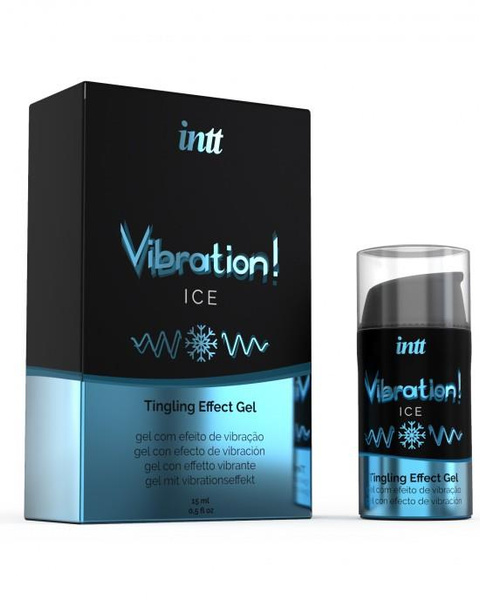 Стимулюючий охолоджуючий гель Vibration! Ice 15 Ml intt