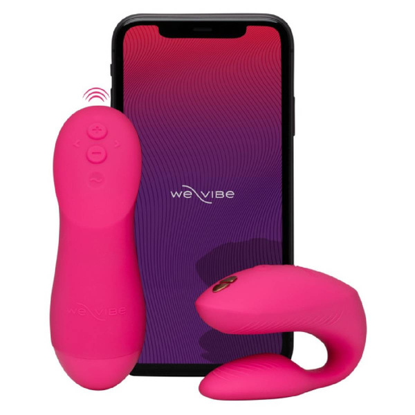 Вібратор для пар Chorus Pro Electric Pink We-Vibe