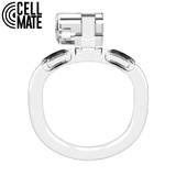 Guardian Chastity Cage Clear Size 4 CELLMATE