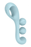 Потроєний вібратор Tri Ball 2 light blue Satisfyer
