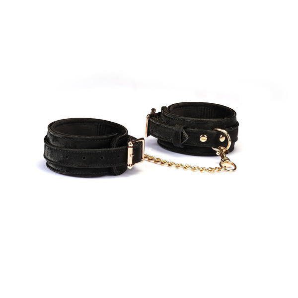  Liebe Seele Boudoir Amor Black Ankle Cuffs