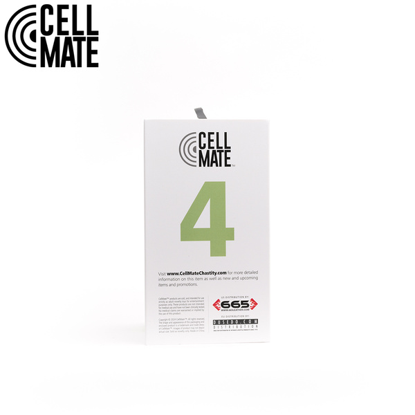 Пас цноти Centurion Chastity Cage Black Size 4 CELLMATE