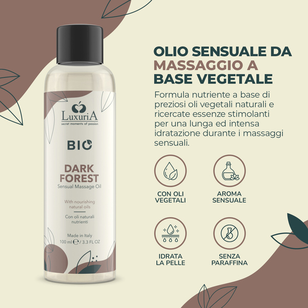 Масло для масажу Luxuria Bio Oil Dark Forest 100 мл IntimateLine