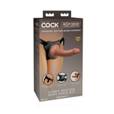 King Cock Elite Comfy Silicone Body Dock Kit 
