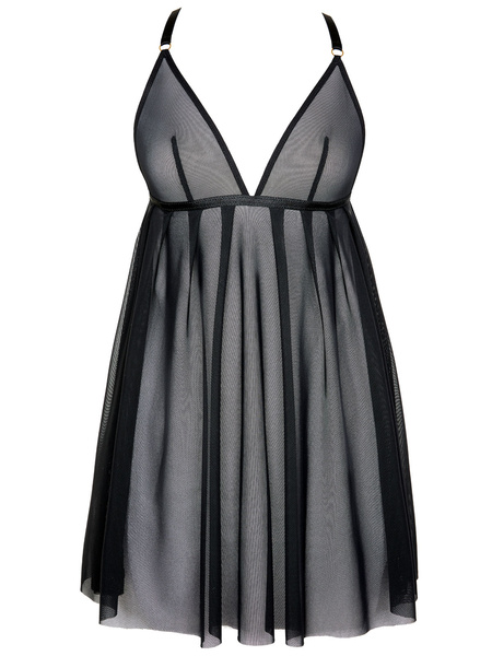 Koszulka Vegas Babydoll Czarna M Triffli