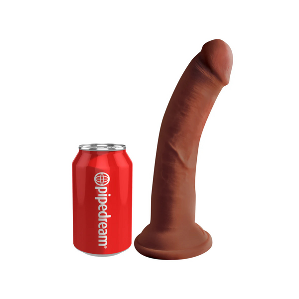 Dildo Plus 20cm King Cock Triple Density Cock Brown