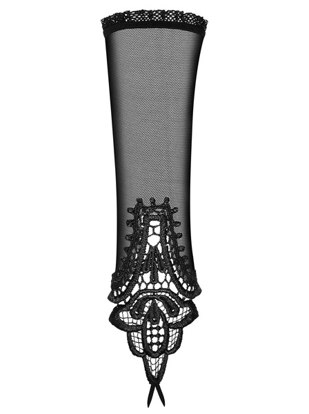 Чорні рукавички Luiza Obsessive