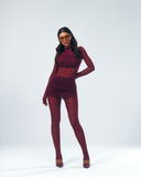 Ambra Jumpsuit Burgundy M/L Promees