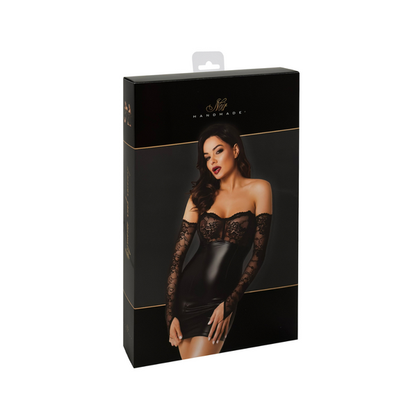 Сукня Mini F340 Harmonia Mini Dress S Noir Handmade