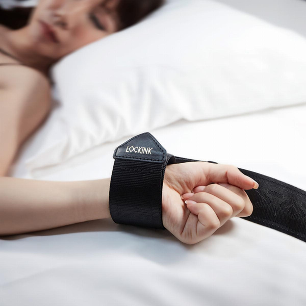 Набір поясів BDSM Adjustable Bed Restraint Kit Black LOCKINK