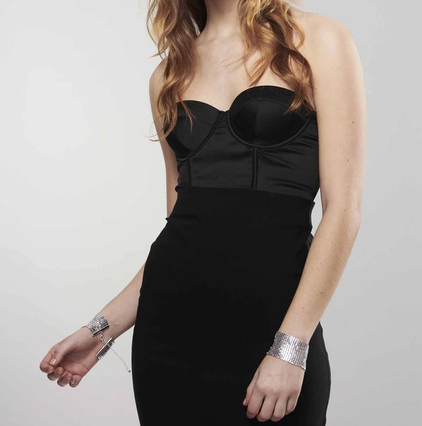 Наручники Desir Metallique Mesh Silver Handcuffs Bijoux Indiscrets