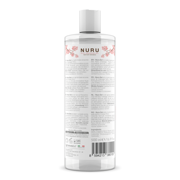Гель для японського масажу тілом Nuru Gel 500Ml IntimateLine