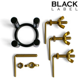 Розширювач 4-Way Urethral Stretcher Black/Gold Black Label