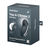 Clitoral Stimulator Tap & Climax 2 Grey Satisfyer