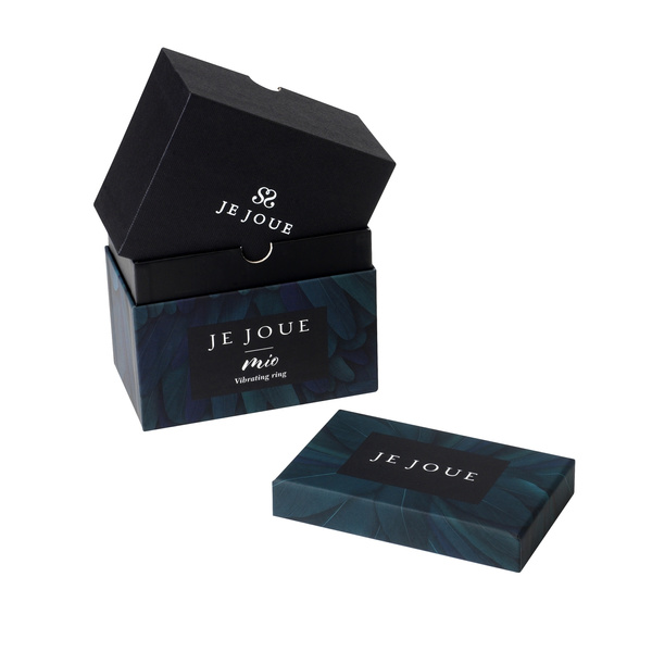 Вібруюче ерекційне кільце, кероване додатком Mio Black Je Joue