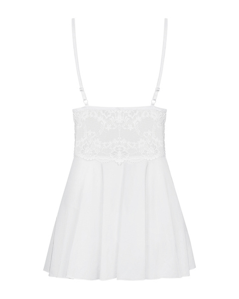 810-BAB-2 babydoll biały L/XL Obsessive