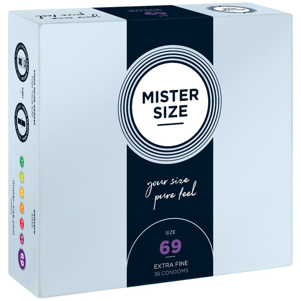 Презервативи 69 мм 36 штук Mister.Size