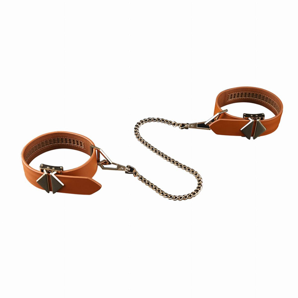 Набір для зв'язування 8-Bondage-Straps Restraint Set Brown LOCKINK