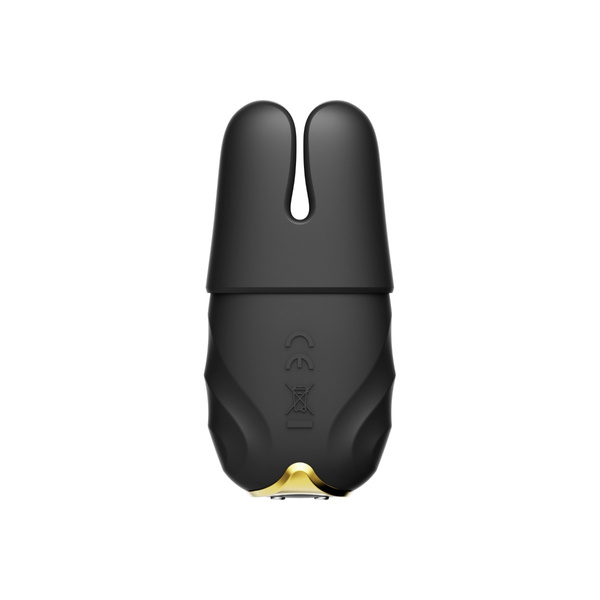 Вібруючі кліпси на соски Nave Obsidian Black Zalo