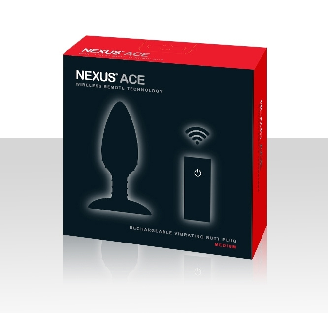 Wibrujący korek analny Nexus Ace M