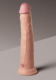 М’яке Силіконове Ділдо З Твердішим Серцем 10 Inch Dual Density Silicone Cock Light King Cock